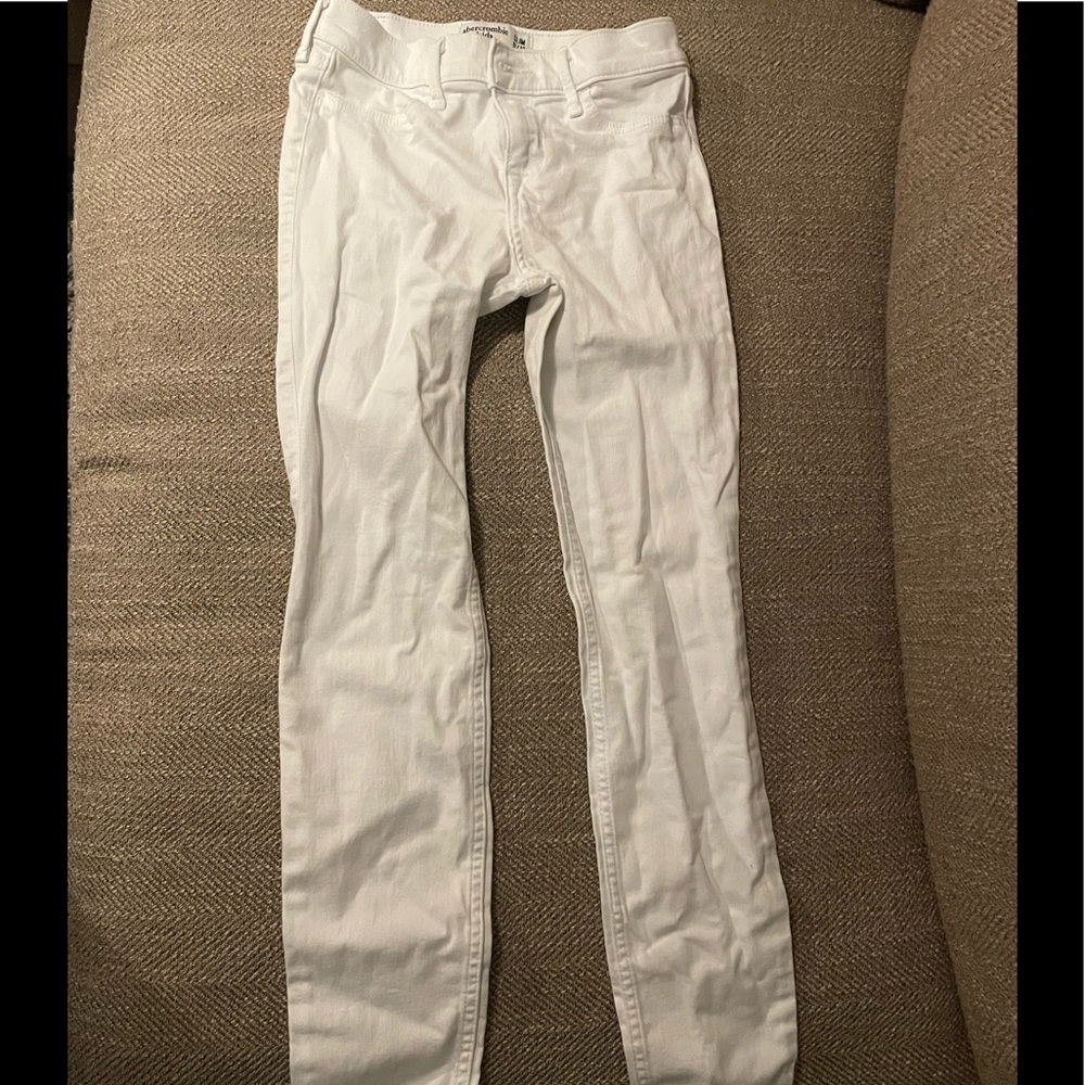 Abercrombie White jeans